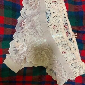 NEW Marilyn Monroe Lace Panties in Light Pink